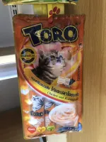 Toro Toro โทโร โทโร่ ขนมครีมแมวเลีย 15 g 5 ซอง