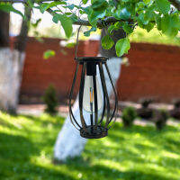 Outdoor Garden Courtyard Ornaments Hanging Lamp Lantern Lanscape Decor Lighting Outdoor Hanging Garden Pattern Light