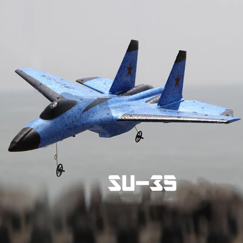 FX-620 SU-35 rc avião de controle remoto 2.4g controle remoto lutador hobby  avião planador epp espuma brinquedos rc avião crianças presente
