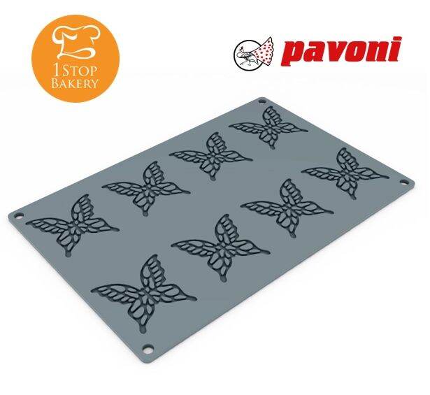 pavoni-gg050s-silicone-mould-gourmand-line-butterflies-พิมพ์ซิลิโคนลายผีเสื้อ