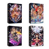 New 240Pcs Anime Demon Slayer Dragon Ball Son Goku ONE PIECE Z Card Book Cartoon Holder Binder Album Collection Card Toys Gift