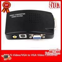 ✨✨#BEST SELLER AV TO VGA Converter VGA + S-Video คอมโพสิต RCA VGA OUT สำหรับ PC TO TV ##ที่ชาร์จ หูฟัง เคส Airpodss ลำโพง Wireless Bluetooth คอมพิวเตอร์ โทรศัพท์ USB ปลั๊ก เมาท์ HDMI สายคอมพิวเตอร์