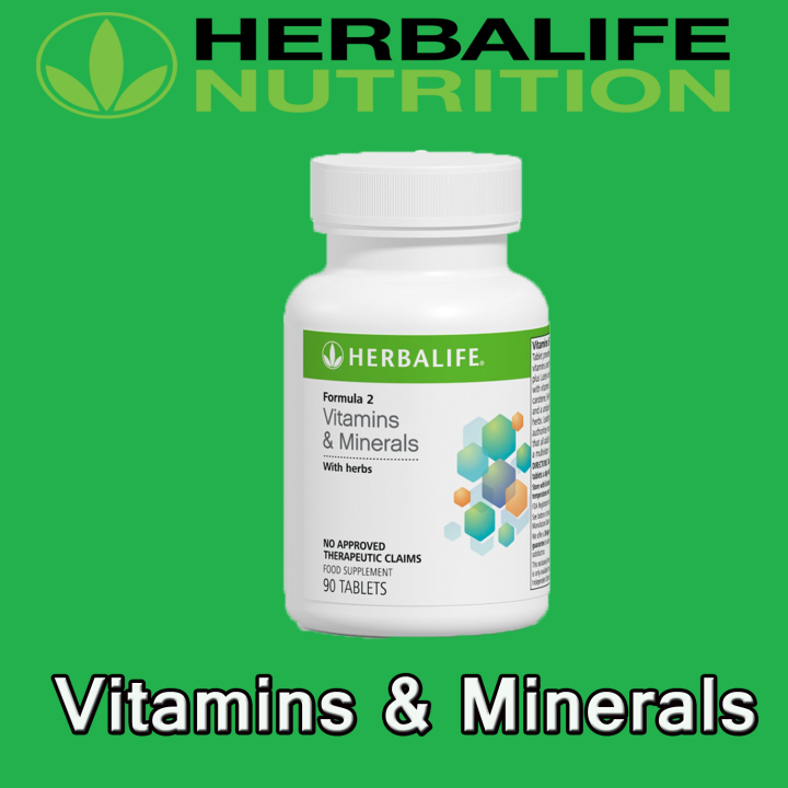 HERBALIFE FORMULA 2 VITAMINS AND MINERALS Lazada PH