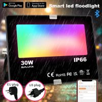 【CW】 Outdoor Lighting Led Flood Exterior Garden Street Lamp Reflector Projector Floodlight Proof