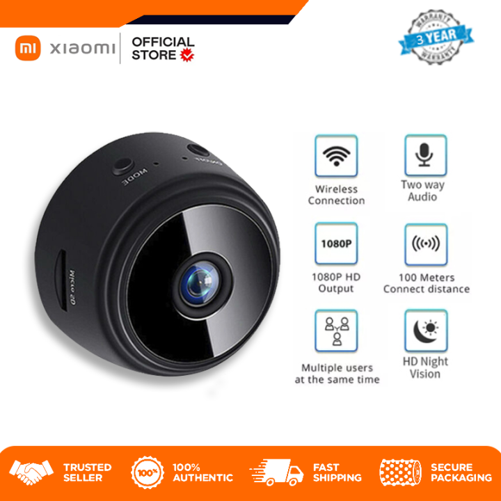 Xiaomi 1080P HD Mini Portable CCTV Camera Wireless Home Surveillance