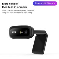 ✤๑ Ecam X 1080P Webcam HD Web Camera Auto Focus Built-In Microphone With Microphone USB Computer Camera