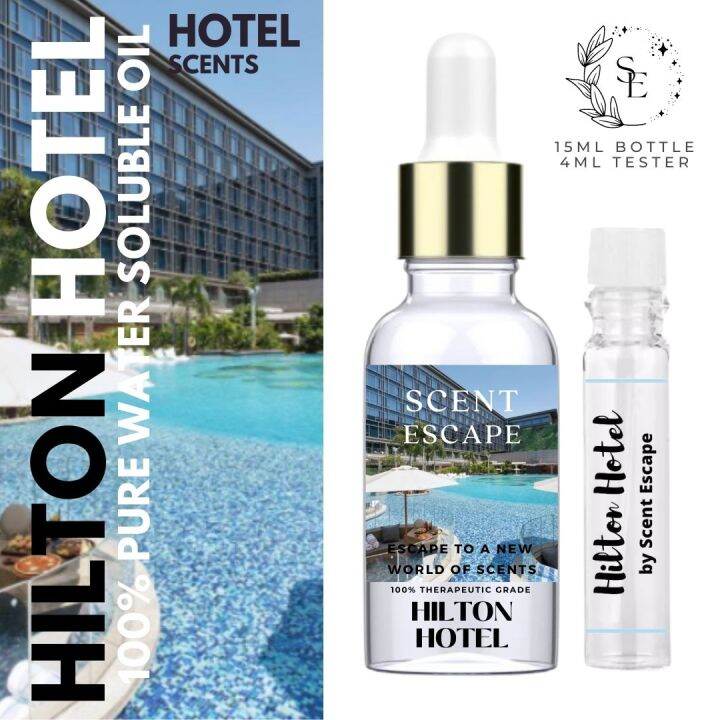 HILTON HOTEL Humidifier Water Soluble Oil / Aromatherapy Oil / Diffuser