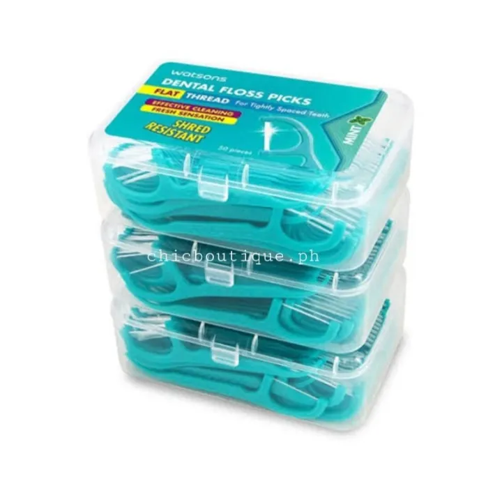 Dental Floss Picks (Mint Flavor) Lazada PH