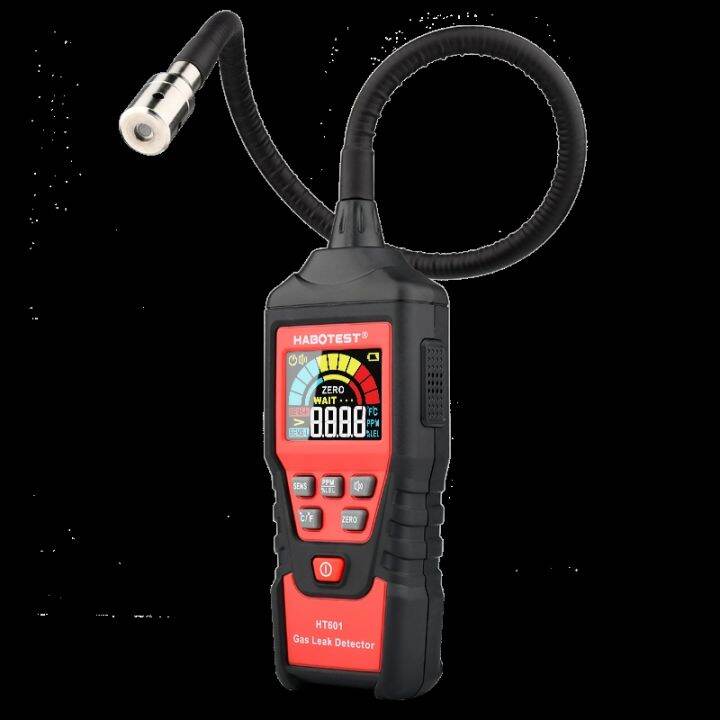 KONGMM Gasdetektor HT601B - Brennbarer Gas Prüfer Mit Display Für Haus Und Büro