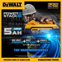 DEWALT แบต POWER STACK™  DCBP034 1.7AH (แกะจากแบบชุด) / DCBP520 5AH (รุ่นใหม่ล่าสุดปี 22/23) ของแท้ 100%