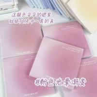 The Original High Viscosity little red book with summer colors gradient post-it note paper hand account list post-it notebook post-it notes