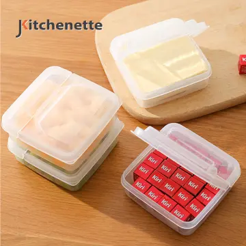 1pc Butter & Cheese Storage Box Set (2pcs), Refrigerator Food