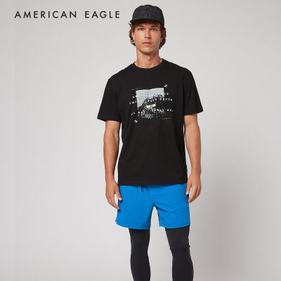 American Eagle 24/7 Good Vibes Graphic T-Shirt เสื้อยืด ผู้ชาย กราฟฟิค (NMTS 017-3113-043)