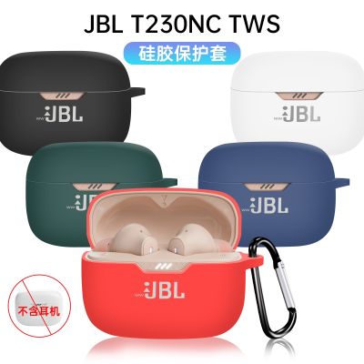 Original wwJBL Tune T230NC Case For JBL Tune T230NC TWS Silicone Case True Wireless Bluetooth Earphones Cover With Hook Protect
