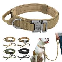 【YF】 Durable Dog Collar Adjustable Leash Medium Large Dogs German Shepherd Training