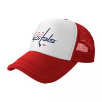 NHL Washington Capitals Mens Funny Trucker Hat Mesh Baseball Cap for Women Cap Great for Fishing Travel Mountaineering