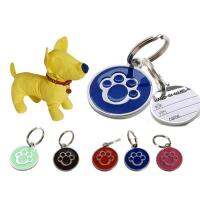 【DY】Anti-lost Puppy Dog Cat Collar ID Tags Pendant Mini Claw Print Pet Supplies