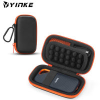 Yinke เคสแข็งสำหรับ SanDisk Extreme Pro หน่วยความจำภายนอก SSD แบบพกพา SanDisk Extreme 500GB 1TB 2TB ผ้าคลุมเวลาเดินทางกระเป๋าเก็บของ