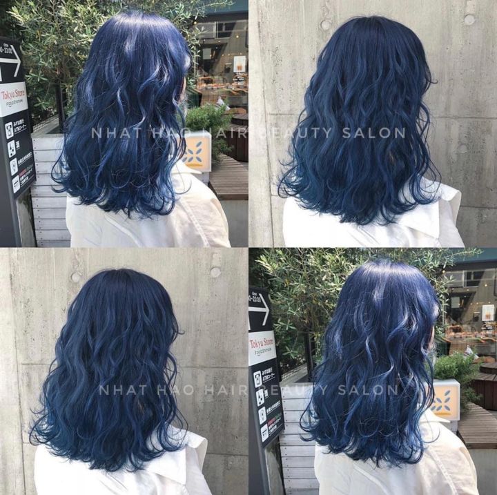 Không cần phải quá phô trương, nhuộm tóc màu xanh da trời sẽ giúp bạn trông nổi bật mà vẫn tinh tế và thanh lịch. Hãy tìm hiểu thêm về kiểu tóc này bằng cách nhấn vào ảnh.