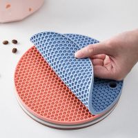 【CW】 OAPE Round Resistant Silicone Drink Cup Coasters Non-Slip Pot Bowl Plate Holder Table Placemat Accessories