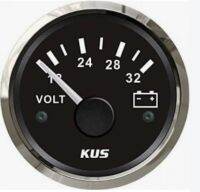 Kus Volt Meter CPVR-BS-18-32v KY13001   เกจโวลต์มิเตอร์ เกจแบตเตอรี่ 18-32 โวลต์