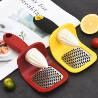 ETXMultifunctional 2-in-1 manual juicer Stainless steel lemon grater Kitchen gadget Rotating lemon juice press