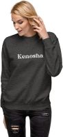 Oversized Crewneck Sweatshirt Long Sleeve Pullover Embroidered Letter Graphic Print Streetwear Baggy Aesthetic Casual Sweatshirt For Women Charcoal Heather