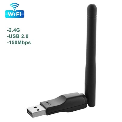 150Mbps USB อะแดปเตอร์ Wifi 2.4Ghz เสาอากาศ USB 802.11N /G/b อีเธอร์เน็ตเครื่องส่งสัญญาณไวไฟ USB ไร้สายพีซีการ์ดเน็ตเวิร์กอะแดปเตอร์เต้ารับ Wifi