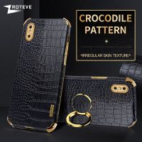 For iPhonex Case Zroteve Crocodile Pattern Leather Cover For iPhone X XR XS Max For iPhoneXS iPhoneXR Shockproof Phone Cases