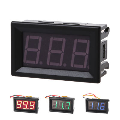 DC 0-99.9V 3 Wire LED Digital Display Panel Volt Meter Voltage Voltmeter Car Motor