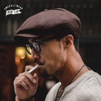 ผู้ชายสบายๆ Newsboy หมวก Retro หมวก Beret จิตรกรหมวก Peaky Blinder สบายๆแปดเหลี่ยมหมวกเบสบอลกาแฟแฟชั่น