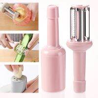 【CC】ஐ✖☊  3in1Multi-function Vegetable Peeler Carrot Grater Fruit Cutter Julienne Garlic Grinder Set