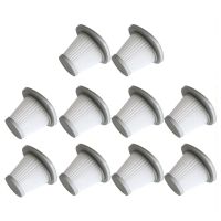 10PCS HEPA Filter for Deerma DX118C DX128C Cordless Handheld Vacuum Cleaner Replacement Accessories