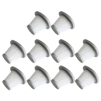 10Piece HEPA Filter for Deerma DX118C DX128C Cordless Handheld Vacuum Cleaner Replacement Parts