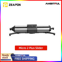 Zeapon Micro 2 Plus ตัวเลื่อนกล้องระยะการเดินทาง56ซม./22in 4.5KG-ทิศทางความจุ30S Magnetic Quick Release ล็อกป้องกัน