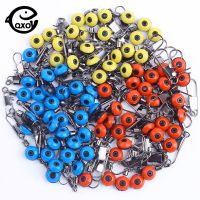 QXO 20Pcs Plastic And Stainless Steel Space Bean Reinforced Connection Fish Tackle Goods For Fishing Accessories Accessories