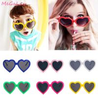 1pc Heart Shaped Sun glasses Hawaiian Summer Party Neon Colors Love-heart Sunglasses Luau Pool Party