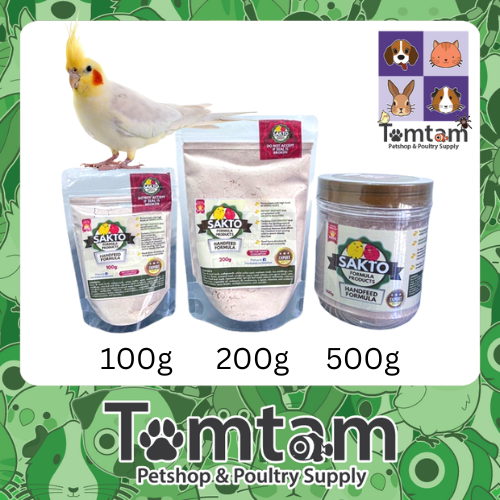 Bird Handfeeding Formula SAKTO 100g 200g 500g Baby Bird Food Lazada PH