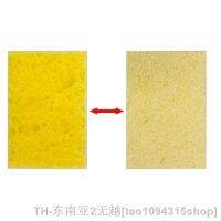 hk◘  Soldering Cleaning Sponge Temperature Enduring Cleaner for Electric Welding Accessory 10pcs