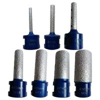 【LZ】㍿❍❈  M14 Thread Vacuum Brazed Diamond Finger Bit Brazing Milling Cutter telha granito mármore Ampliar Shape Bit 8mm 10mm 15mm 20mm 25mm 30mm