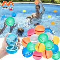 Silicone Water Ball Creative Reusable Water Balloons For Kids Adults  Quick Fill Impact Open Summer Splash Party Pool Water Toys Balloons