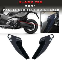 ❇♙ For Honda X-ADV750 XADV X-ADV 750 XADV750 Motorcycle Protector 3D Gel Passenger Foot Sticker Decal