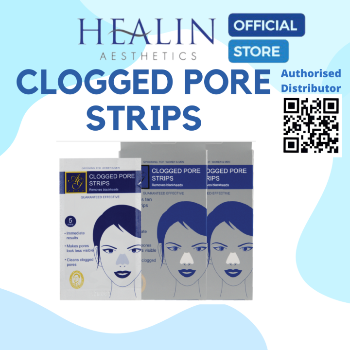 HEALIN AESTHETICS NOSE CLOGGED PORE STRIPS Lazada