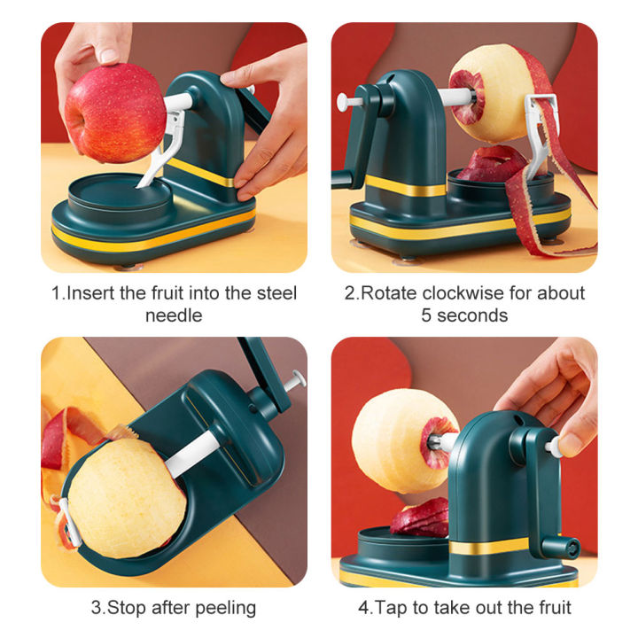 เครื่อง-apple-แบบหมุนเครื่องปอกผลไม้มือหมุน-เครื่องปอกแกดเจ็ตสำหรับครัวเครื่องมือมีดปอกสไลด์ตัดปอกเปลือกผลไม้