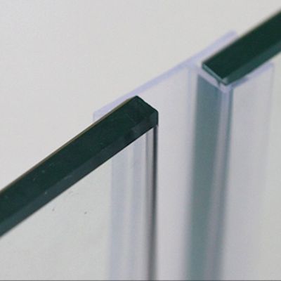 【LZ】❅∈❂  6 8 10 12mm Glass Seals Frameless Shower Door Window Balcony Screen Sealing Strip Weatherstrip Draft Stopper 1m Big h