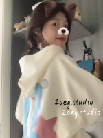 Zoey.Studio เสื้อฮู้ด เสื้อแขนยาวอบอุ่น หลวมและสบาย เท่ ทันสมัย สไตล์ ทันสมัย WWY2392S79 38Z230921