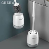 GESEW Silicone Toilet Brush WC Cleaner Brush Wall Floor Bathtubs And Accessories Cleaning Tools Cleanliness Bathroom Accessories Showerheads