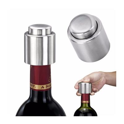 【⊕Good quality⊕】 liuaihong เครื่องซีลฝาไวน์แดงสูญญากาศ,ใหม่1ชิ้นขวดไวน์สแตนเลสเครื่องรักษาความสดอุปกรณ์เครื่องใช้ในครัวบาร์