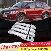 For Dodge Caliber 2007 2008 2009 2010 2011 2012 Luxurious Chrome Door Handle Cover Exterior Trim Catch Car Styling Essories