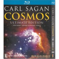 Package mail genuine HD BD Blu ray classic popular science documentary Carl Sagans universe 3-Disc DVD